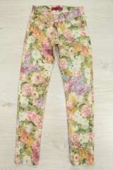 Купить Штаны слим с цветочным… A-yugi Jeans Т16-130(8996) З на КидБутик Штаны слим с цветочным… A-yugi Jeans Т16-130(8996) З