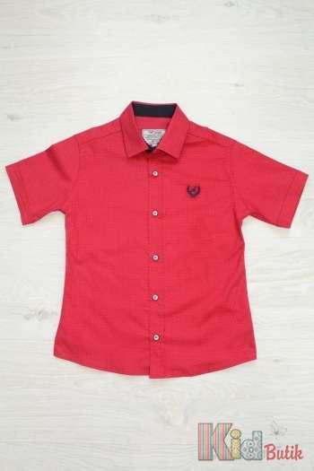 Купить Рубашка на короткий рукав для мальчика A-yugi Jeans Т16-135Чр(18046) л на КидБутик Рубашка на короткий рукав для мальчика A-yugi Jeans Т16-135Чр(18046) л