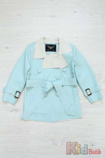 Купить Плащ для девочки из экокожи Zarv Kids И16-88Гл З на КидБутик Плащ для девочки из экокожи Zarv Kids И16-88Гл З