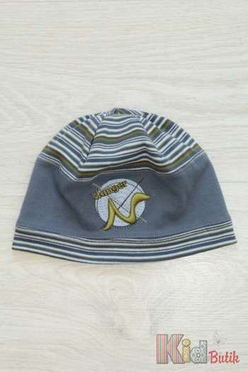 Купити Шапка для хлопчика в смужку Pupill А1298Ср на КідБутік Шапка для хлопчика в смужку Pupill А1298Ср