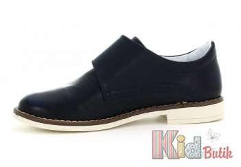 Купить Туфли - монки темно-синие Bartek м+р16-98628/SZ/1CP -З на КидБутик Туфли - монки темно-синие Bartek м+р16-98628/SZ/1CP -З