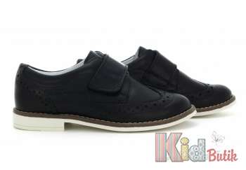 Купити Туфлі - напів-броги для хлопчика Bartek 16-98451/SZ/Z74 -З на КідБутік Туфлі - напів-броги для хлопчика Bartek 16-98451/SZ/Z74 -З