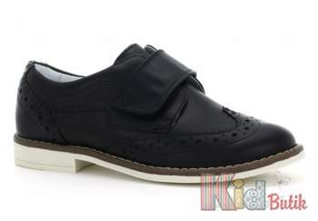 Купити Туфлі - напів-броги для хлопчика Bartek 16-98451/SZ/Z74 -З на КідБутік Туфлі - напів-броги для хлопчика Bartek 16-98451/SZ/Z74 -З