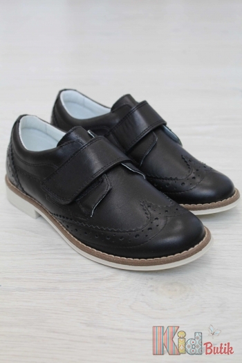 Купити Туфлі - напів-броги для хлопчика Bartek 16-98451/SZ/Z74 -З на КідБутік Туфлі - напів-броги для хлопчика Bartek 16-98451/SZ/Z74 -З