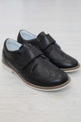 Купить Туфли - полу-броги для мальчика Bartek 16-98451/SZ/Z74 -З на КидБутик Туфли - полу-броги для мальчика Bartek 16-98451/SZ/Z74 -З
