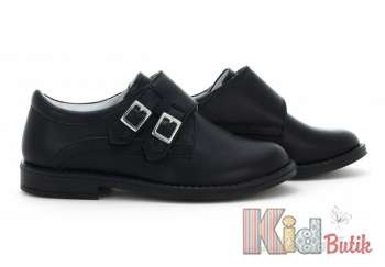 Купить Туфли-монки черные для мальчика Bartek 16-95628/SZ/N2 -З на КидБутик Туфли-монки черные для мальчика Bartek 16-95628/SZ/N2 -З