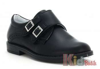 Купить Туфли-монки черные для мальчика Bartek 16-95628/SZ/N2 -З на КидБутик Туфли-монки черные для мальчика Bartek 16-95628/SZ/N2 -З
