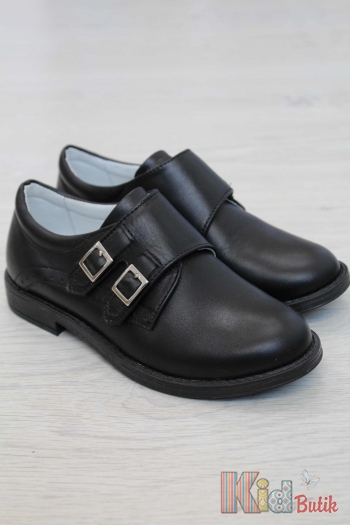 Купить Туфли-монки черные для мальчика Bartek 16-95628/SZ/N2 -З на КидБутик Туфли-монки черные для мальчика Bartek 16-95628/SZ/N2 -З