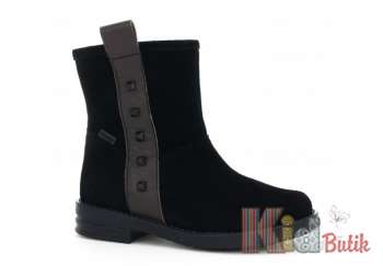 Сапоги короткие черного цвета Bartek р-94016 W72
