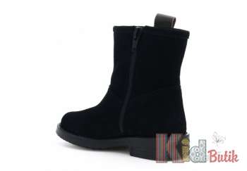Сапоги короткие черного цвета Bartek р-94016 W72