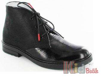 Купити Черевики чорного кольору у стилі "chukka boots" Bartek 16-97353/0ZK л на КідБутік Черевики чорного кольору у стилі "chukka boots" Bartek 16-97353/0ZK л
