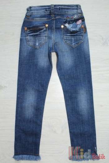 Купить Джинсы прямые для девочки A-yugi Jeans Т17-23(6436) л на КидБутик Джинсы прямые для девочки A-yugi Jeans Т17-23(6436) л