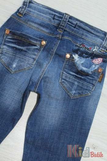 Купить Джинсы прямые для девочки A-yugi Jeans Т17-23(6436) л на КидБутик Джинсы прямые для девочки A-yugi Jeans Т17-23(6436) л