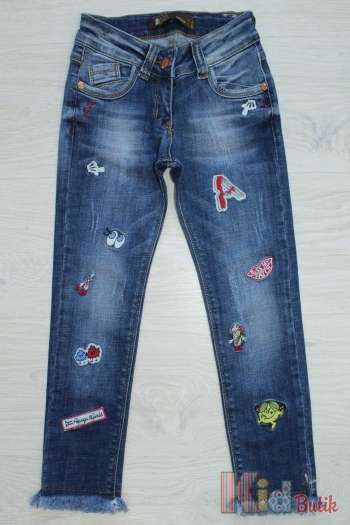 Купить Джинсы прямые для девочки A-yugi Jeans Т17-23(6436) л на КидБутик Джинсы прямые для девочки A-yugi Jeans Т17-23(6436) л