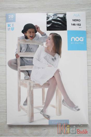 Купить Колготки капроновые для девочки Ala черные 20den Knittex DR0006ч на КидБутик Колготки капроновые для девочки Ala черные 20den Knittex DR0006ч