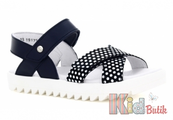 Купить Босоножки на липучках для девочки Bartek 17-19175/03L на КидБутик Босоножки на липучках для девочки Bartek 17-19175/03L