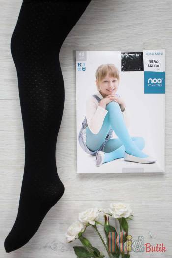 Купить Колготы детские Mini Mini 40den Knittex DR1417ч на КидБутик Колготы детские Mini Mini 40den Knittex DR1417ч
