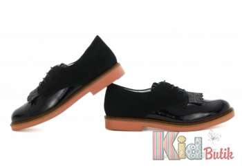 Купить Лоферы на шнурках для девочки Bartek 17-28597/SZ/L9 на КидБутик Лоферы на шнурках для девочки Bartek 17-28597/SZ/L9