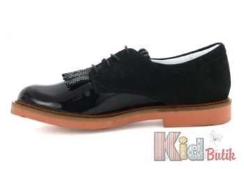 Купить Лоферы на шнурках для девочки Bartek 17-28597/SZ/L9 на КидБутик Лоферы на шнурках для девочки Bartek 17-28597/SZ/L9