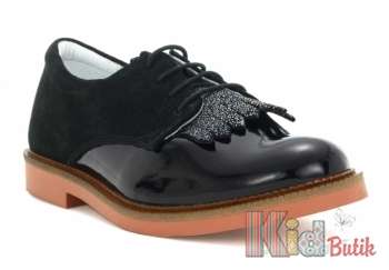 Купить Лоферы на шнурках для девочки Bartek 17-28597/SZ/L9 на КидБутик Лоферы на шнурках для девочки Bartek 17-28597/SZ/L9