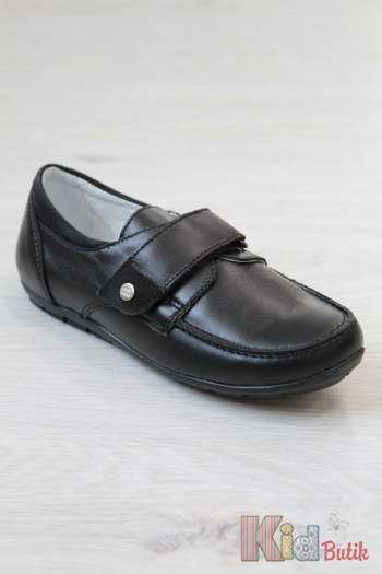 Купить Туфли чёрного цвета на липучке для мальчика Bartek 17-28656/SZ/Z80 на КидБутик Туфли чёрного цвета на липучке для мальчика Bartek 17-28656/SZ/Z80