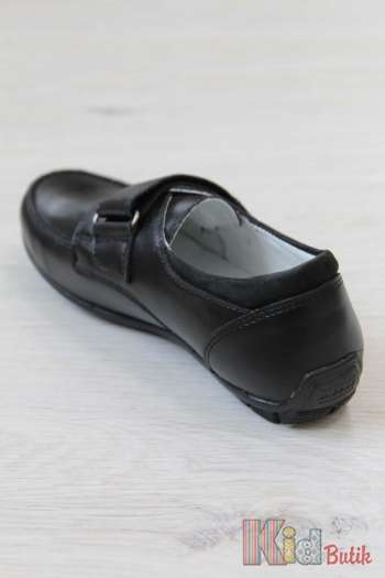 Купить Туфли чёрного цвета на липучке для мальчика Bartek 17-28656/SZ/Z80 на КидБутик Туфли чёрного цвета на липучке для мальчика Bartek 17-28656/SZ/Z80