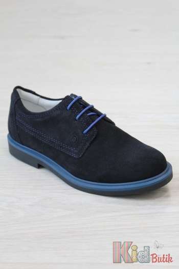 Купити Туфлі синього кольору на шнурках для хлопчика Bartek 17-28517/SZ/J30 на КідБутік Туфлі синього кольору на шнурках для хлопчика Bartek 17-28517/SZ/J30
