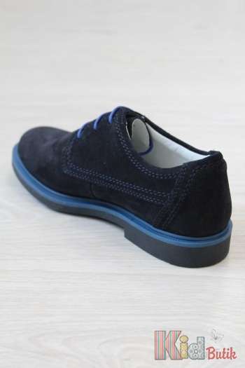 Купити Туфлі синього кольору на шнурках для хлопчика Bartek 17-28517/SZ/J30 на КідБутік Туфлі синього кольору на шнурках для хлопчика Bartek 17-28517/SZ/J30