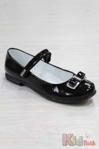 Купить Туфли классические лаковые с бантиком Bartek 17-28554/SZ-L3 на КидБутик Туфли классические лаковые с бантиком Bartek 17-28554/SZ-L3