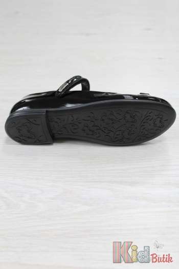 Купить Туфли классические лаковые с бантиком Bartek 17-28554/SZ-L3 на КидБутик Туфли классические лаковые с бантиком Bartek 17-28554/SZ-L3