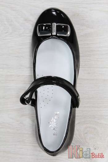 Купить Туфли классические лаковые с бантиком Bartek 17-28554/SZ-L3 на КидБутик Туфли классические лаковые с бантиком Bartek 17-28554/SZ-L3