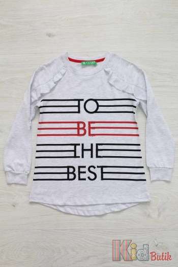 Купить Реглан с полукруглым низом "To be the best" Cichlid Ч17-242 (2301-021) на КидБутик Реглан с полукруглым низом "To be the best" Cichlid Ч17-242 (2301-021)