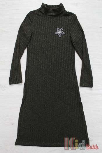 Купити Сукня кольору хакі "White Star" Bulicca Б17-69(1967)Хакі на КідБутік Сукня кольору хакі "White Star" Bulicca Б17-69(1967)Хакі