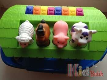 Купить Игровой набор - Ноев Ковчег (на колесах, озвуч. укр. яз.) Kiddieland 06340 на КидБутик Игровой набор - Ноев Ковчег (на колесах, озвуч. укр. яз.) Kiddieland 06340