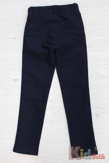 Купить Штаны слим котоновые темно-синие для девочки A-yugi Jeans Аю18-22Сн(9053) на КидБутик Штаны слим котоновые темно-синие для девочки A-yugi Jeans Аю18-22Сн(9053)