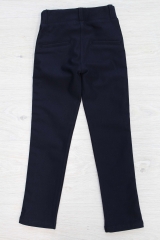 Купить Штаны слим котоновые темно-синие для девочки A-yugi Jeans Аю18-22Сн(9053) на КидБутик Штаны слим котоновые темно-синие для девочки A-yugi Jeans Аю18-22Сн(9053)