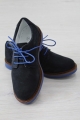 Купить Туфли тёмно-синие с контрастной подошвой Bartek 18-28517/SZ/W28 на КидБутик Туфли тёмно-синие с контрастной подошвой Bartek 18-28517/SZ/W28 - фото 3