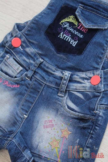 Купить Комбинезон джинсовый для девочки A-yugi Jeans Аю18-35 на КидБутик Комбинезон джинсовый для девочки A-yugi Jeans Аю18-35