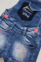 Купить Комбинезон джинсовый для девочки A-yugi Jeans Аю18-35 на КидБутик Комбинезон джинсовый для девочки A-yugi Jeans Аю18-35