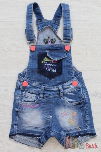 Купить Комбинезон джинсовый для девочки A-yugi Jeans Аю18-35 на КидБутик Комбинезон джинсовый для девочки A-yugi Jeans Аю18-35