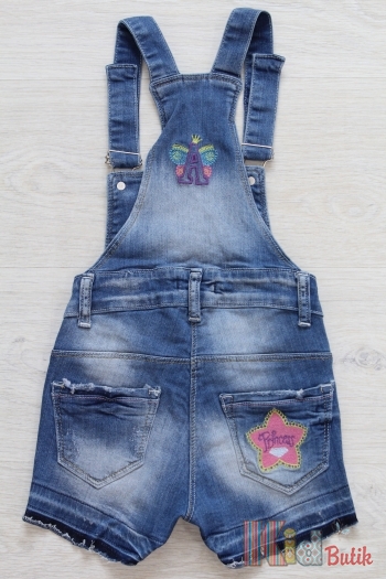 Купить Комбинезон джинсовый для девочки A-yugi Jeans Аю18-35 на КидБутик Комбинезон джинсовый для девочки A-yugi Jeans Аю18-35