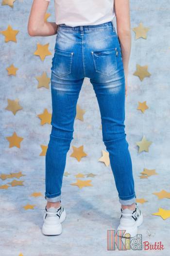 Купити Джинси скіні для дівчинки з улюбленими паєтками A-yugi Jeans Аю18-36(9074) на КідБутік Джинси скіні для дівчинки з улюбленими паєтками A-yugi Jeans Аю18-36(9074)