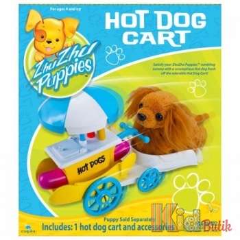 Купить Повозка для собачки "Хот Дог" серии "Щенки" Zhu Zhu Pets 81161. л на КидБутик Повозка для собачки "Хот Дог" серии "Щенки" Zhu Zhu Pets 81161. л