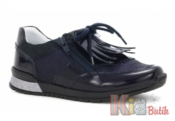 Купить Кроссовки синего цвета комбинированные для девочки Bartek 18-45695/SZ 1SB на КидБутик Кроссовки синего цвета комбинированные для девочки Bartek 18-45695/SZ 1SB