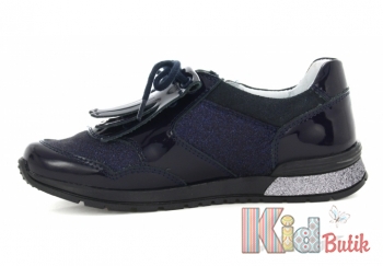 Купить Кроссовки синего цвета комбинированные для девочки Bartek 18-45695/SZ 1SB на КидБутик Кроссовки синего цвета комбинированные для девочки Bartek 18-45695/SZ 1SB