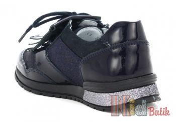 Купить Кроссовки синего цвета комбинированные для девочки Bartek 18-45695/SZ 1SB на КидБутик Кроссовки синего цвета комбинированные для девочки Bartek 18-45695/SZ 1SB