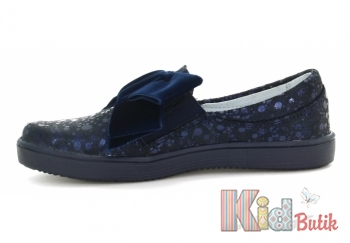 Купить Слипоны с бантом Bartek 18-45384/SZ/AOS на КидБутик Слипоны с бантом Bartek 18-45384/SZ/AOS