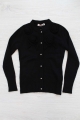 Купить Кофта черная вязаная no collar в школу Badi junior BJ18-28(5860) на КидБутик Кофта черная вязаная no collar в школу Badi junior BJ18-28(5860) - фото 2