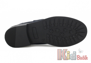 Купить Туфли синие на липучке для мальчика Bartek 18-25634/SZ/90 на КидБутик Туфли синие на липучке для мальчика Bartek 18-25634/SZ/90