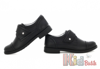 Купить Туфлі чорного кольору для хлопчика Bartek 18-48634/SZ/N2 на КидБутик Туфлі чорного кольору для хлопчика Bartek 18-48634/SZ/N2